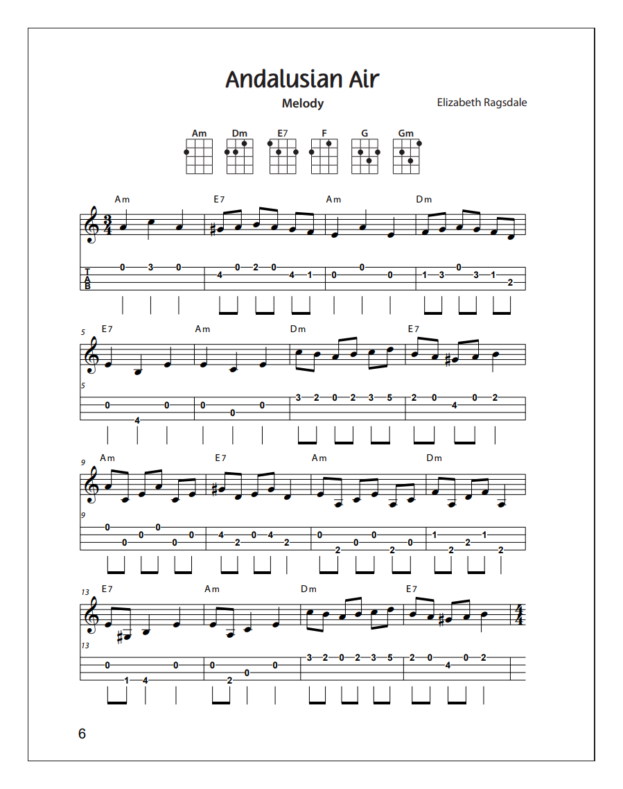 Ukulele Songs for 1, 2, or 3 Players
